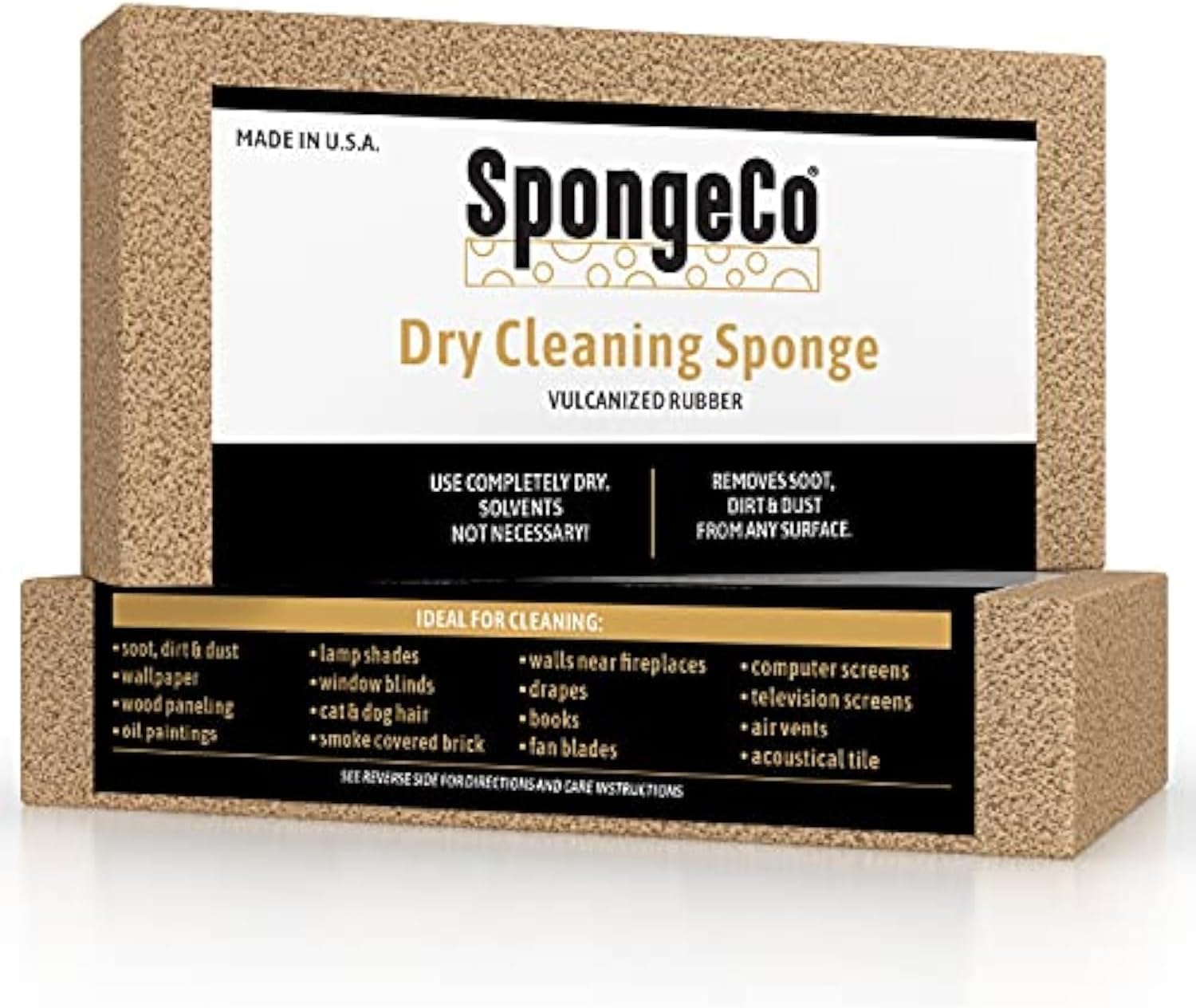 SpongeCo dry-cleaning soot-removal sponges in a 36-pack